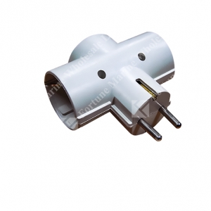 792930 N.W.T. 2 round pin distrubtion plug