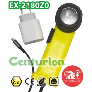 EX-2180Z0 : ATEX Intrinsically Safe LED Rechargeable Hand Lamp