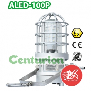 ALED-100P (IMPA 330621): ATEX Explosion Proof Air Turbo Pendant Lamp LED 12V 40W