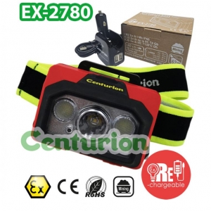 EX-2780 (IMPA 330618): ATEX Intrinsically Safe Rechargeable LED Head Light