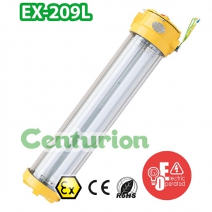 EX-209L (IMPA 792139): ATEX LED Light Fixture 2X10W LED AC 90 - 260V, 2 Feet