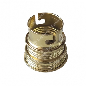 793517 Brass Lamp Holder B-22 3/8"